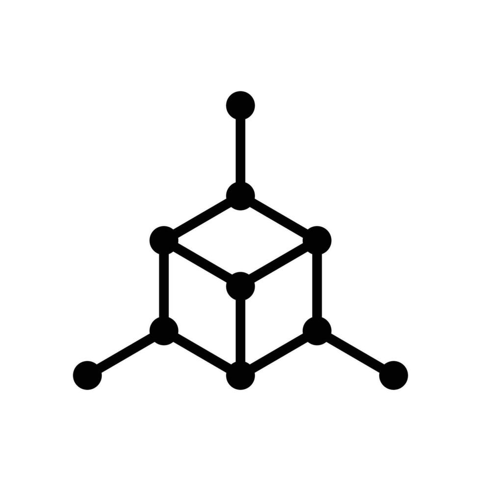 Framework icon. Simple outline style. Cloud, native, react, atom, computer technology concept. Thin line symbol. Vector illustration isolated.