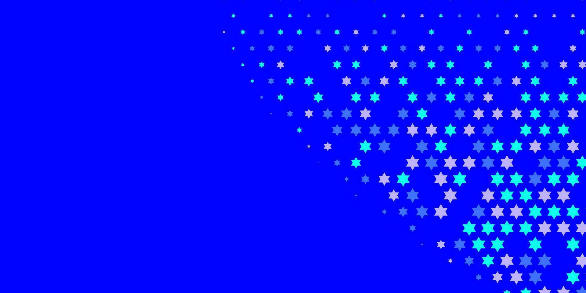 Stars wide banner Two Color Abstract Illustration background beautiful wallpaper of colorful multi sizes stars vector