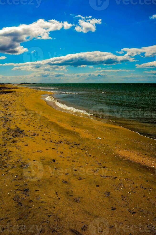 vista escénica de la costa foto