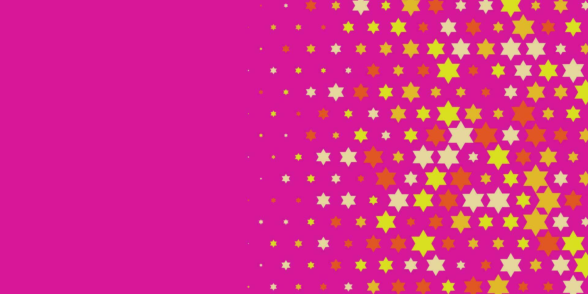 Colorful stars Abstract Illustration background beautiful banner with copy space vector