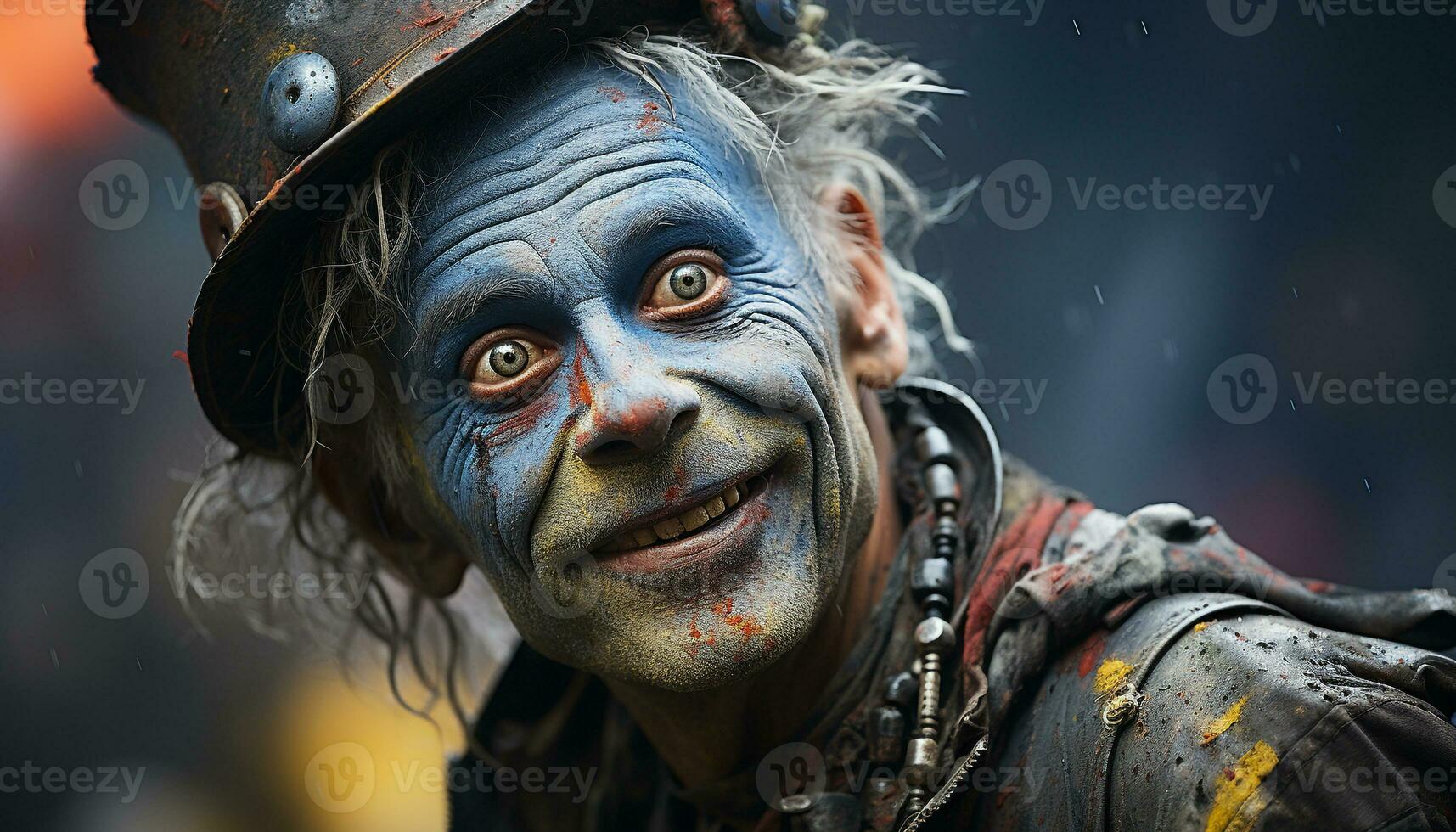 AI generated Smiling man, illuminated city, confident, enjoying nightlife, looking at camera generated by AI photo