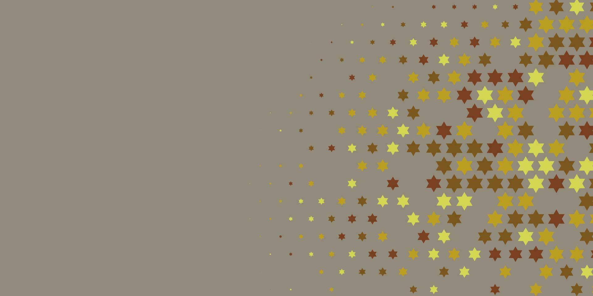 Stars wide banner Two Color Abstract Illustration background beautiful wallpaper of colorful multi sizes stars vector