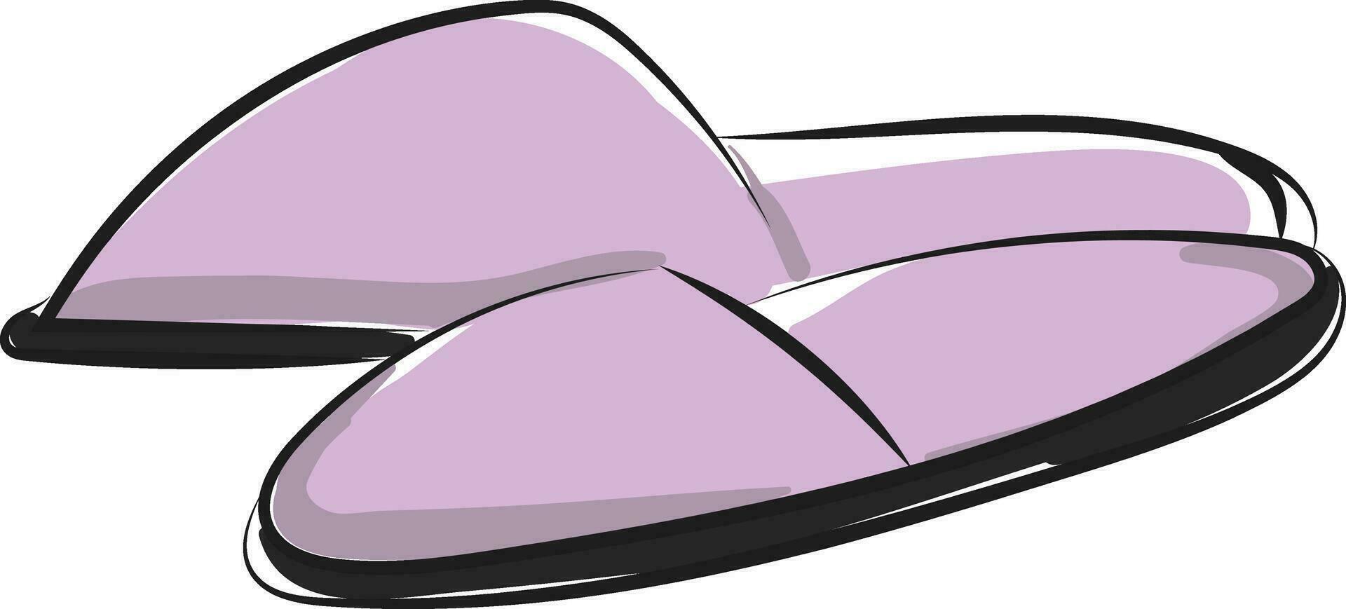 cerrado dedo del pie unisexo interior zapatillasalfombra zapatillasdormitorio zapatilla dar la vuelta fracasos vector o color ilustración