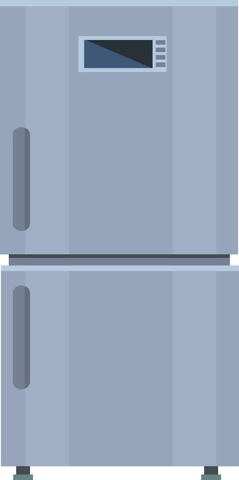 Refrigerator, vector or color illustration.