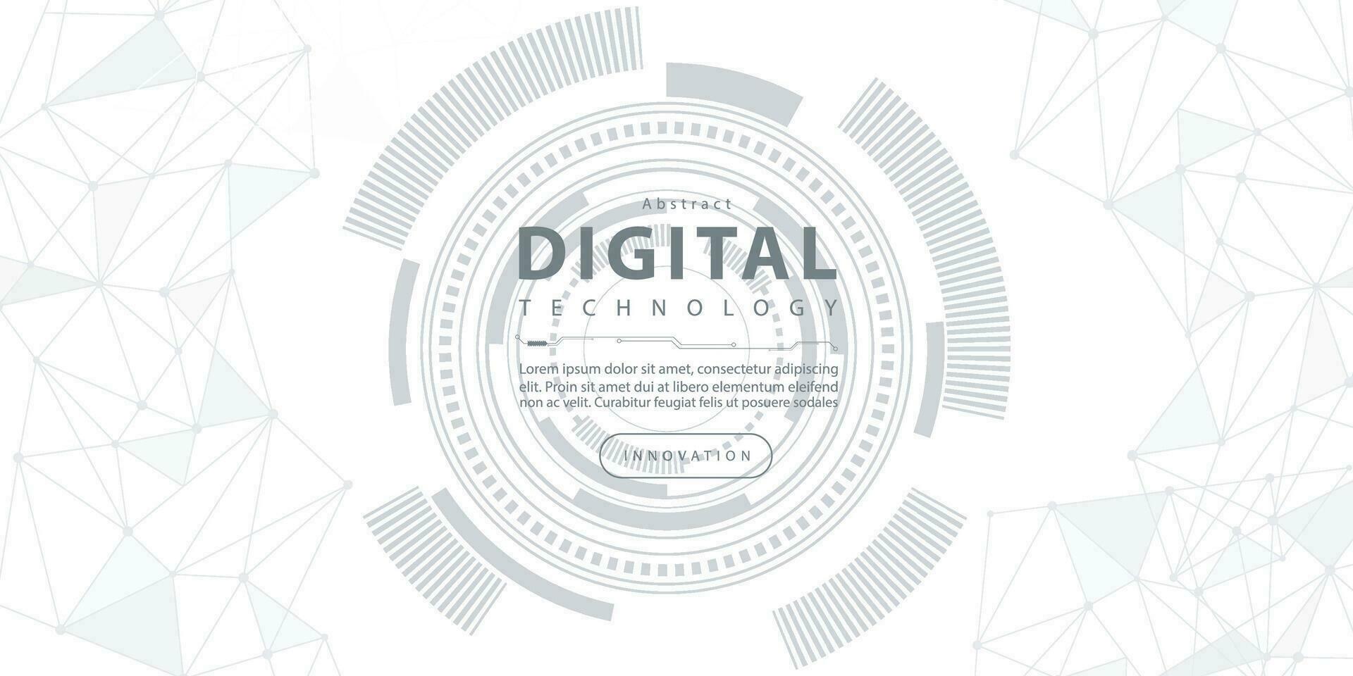 Abstract digital technology futuristic internet network speed connection white background, cyber nano information communication, innovation future tech data, Ai big data lines dots illustration vector