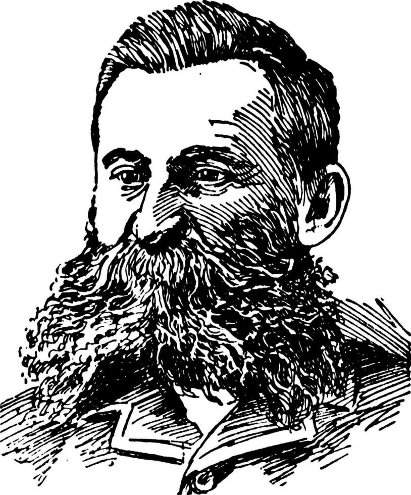 General Crook, vintage illustration 35035122 Vector Art at Vecteezy