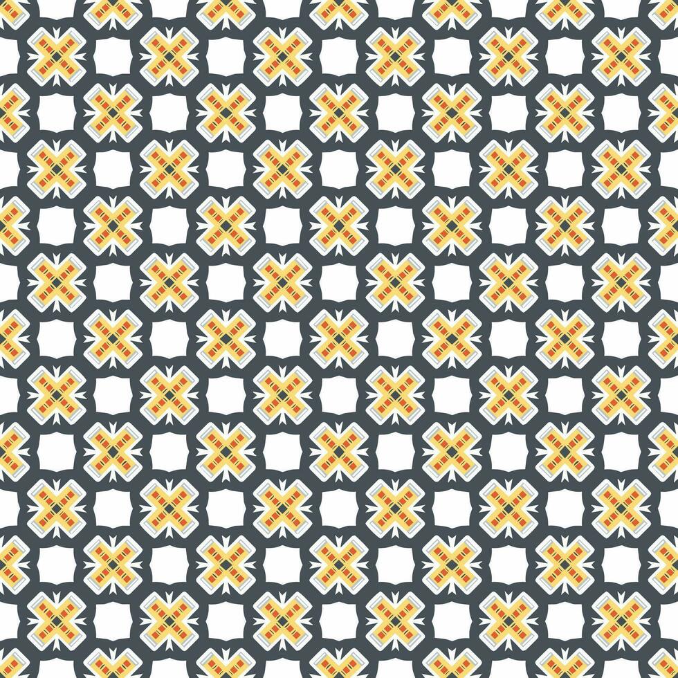 Multi color seamless abstract pattern. Background and backdrop. Multi Colored. Colorful ornamental design. Colored mosaic ornaments. Vector graphic illustration.