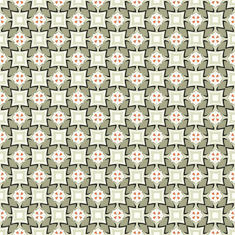 Multi color seamless abstract pattern. Background and backdrop. Multi Colored. Colorful ornamental design. Colored mosaic ornaments. vector