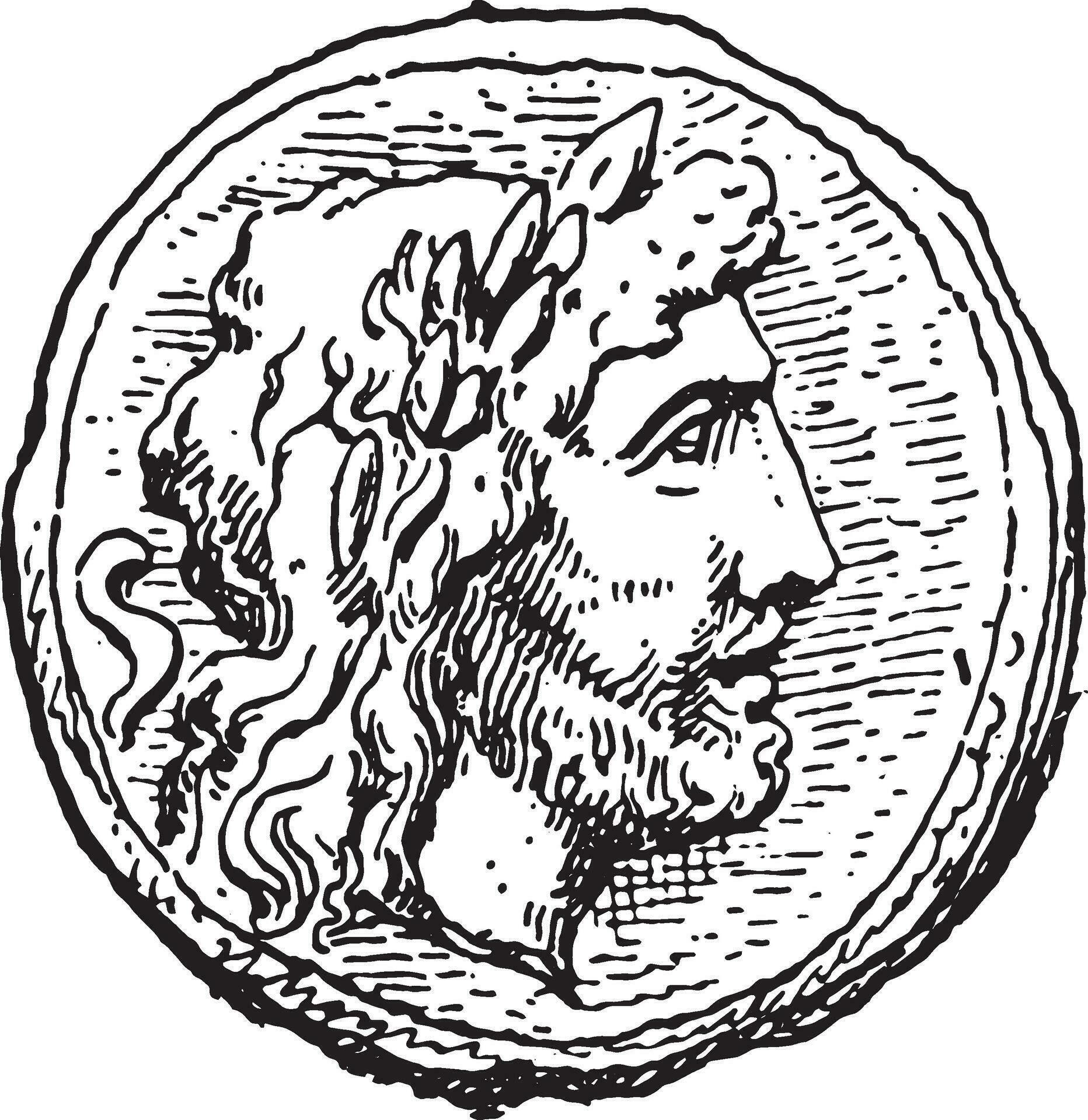 Jupiter, vintage engraving. 35036916 Vector Art at Vecteezy