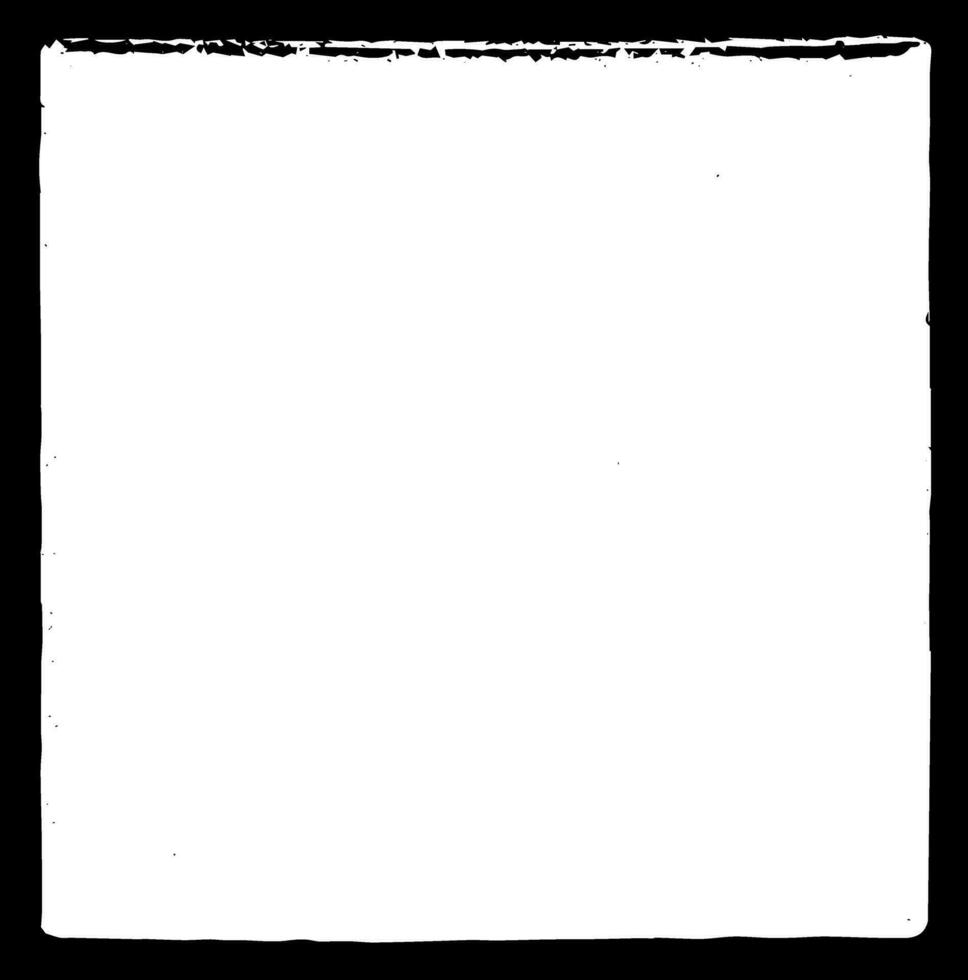 Grunge border vector texture background. Abstract frame overlay. Dirty and damaged backdrop.