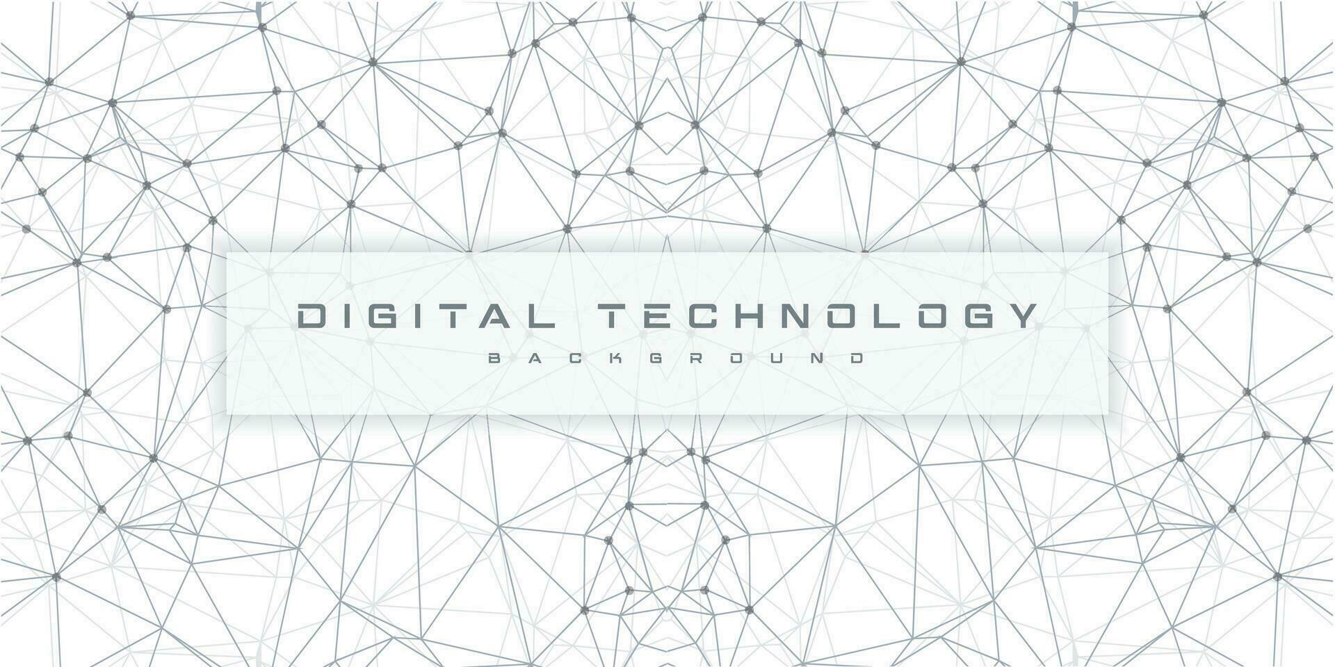 Abstract digital technology hi tech futuristic grey white background, cyber information communication, innovation future tech data, internet network connection, Ai big data lines dots, circuit vector