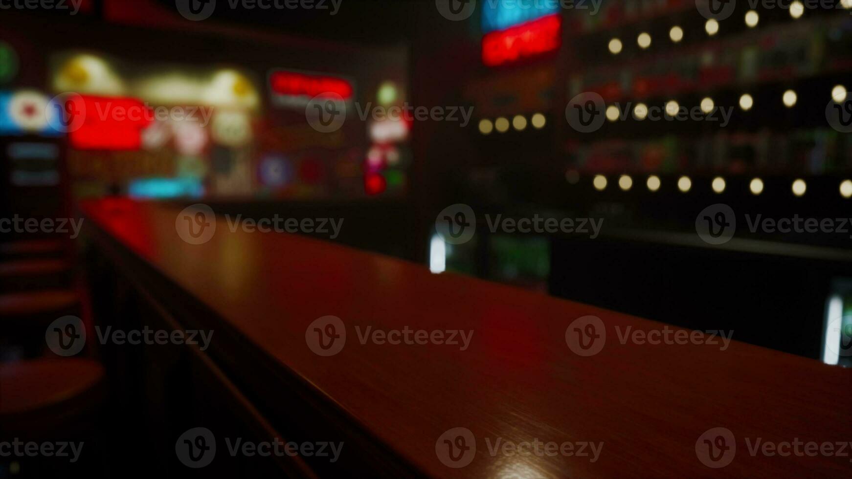 Vintage luxury interior of old bar photo