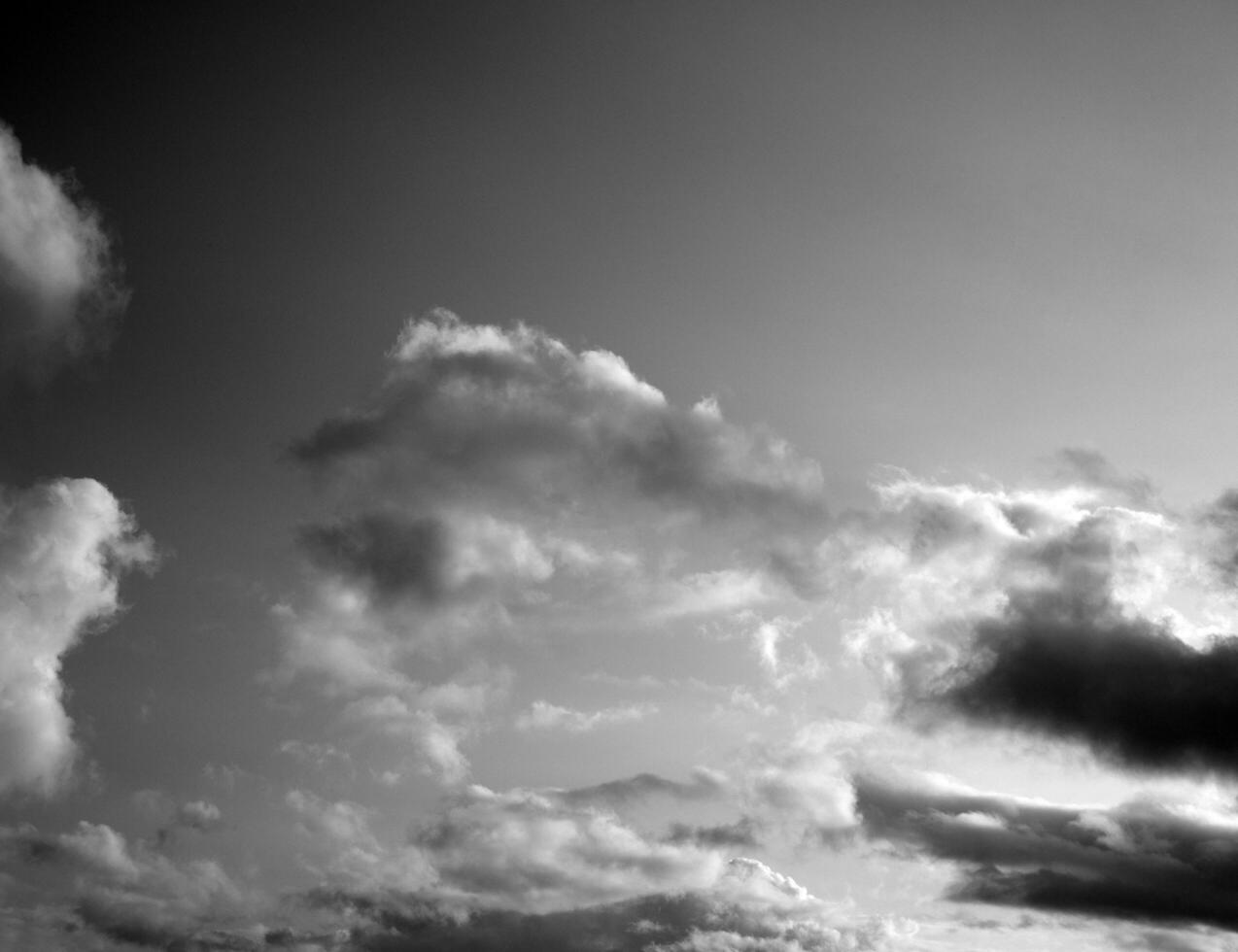 Black and White Beautiful sky background photo