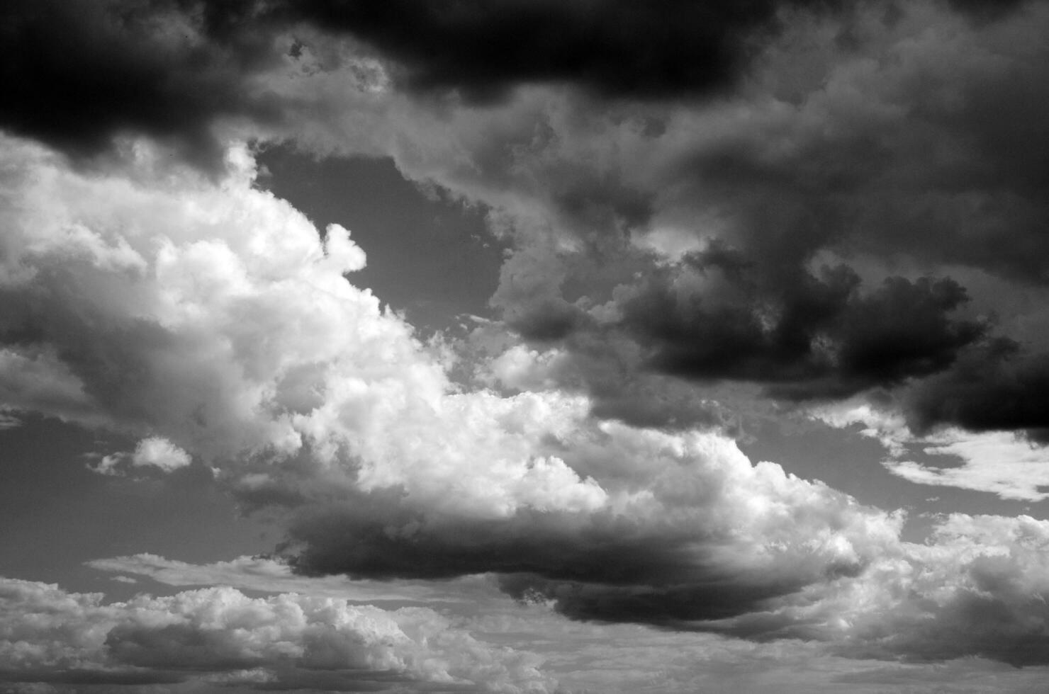 Black and White Beautiful sky background photo