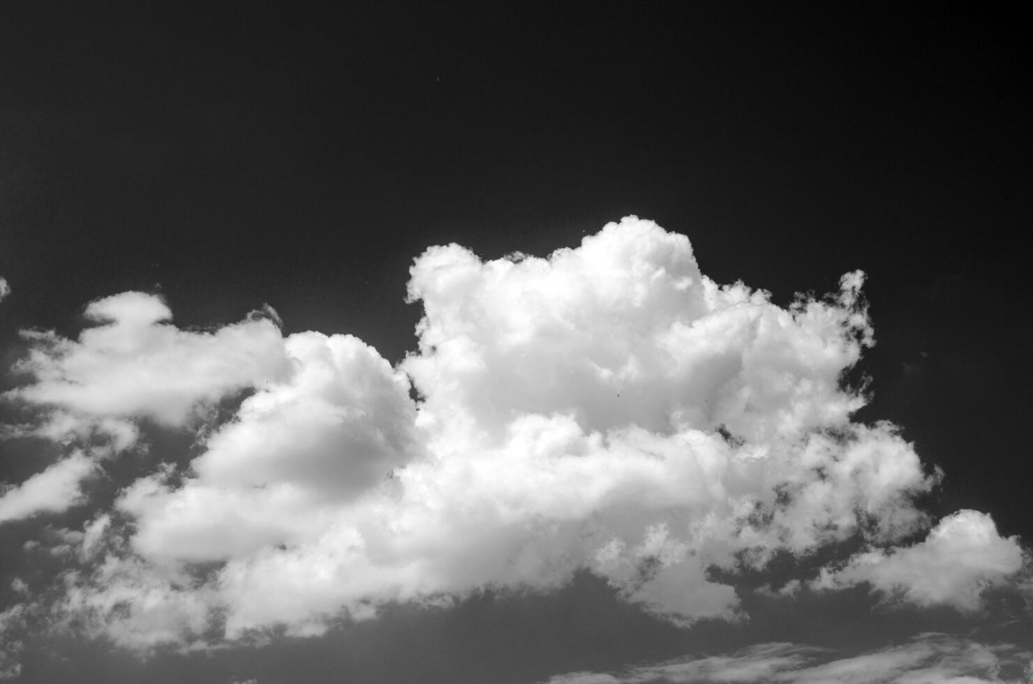 negro y blanco hermosa cielo antecedentes foto