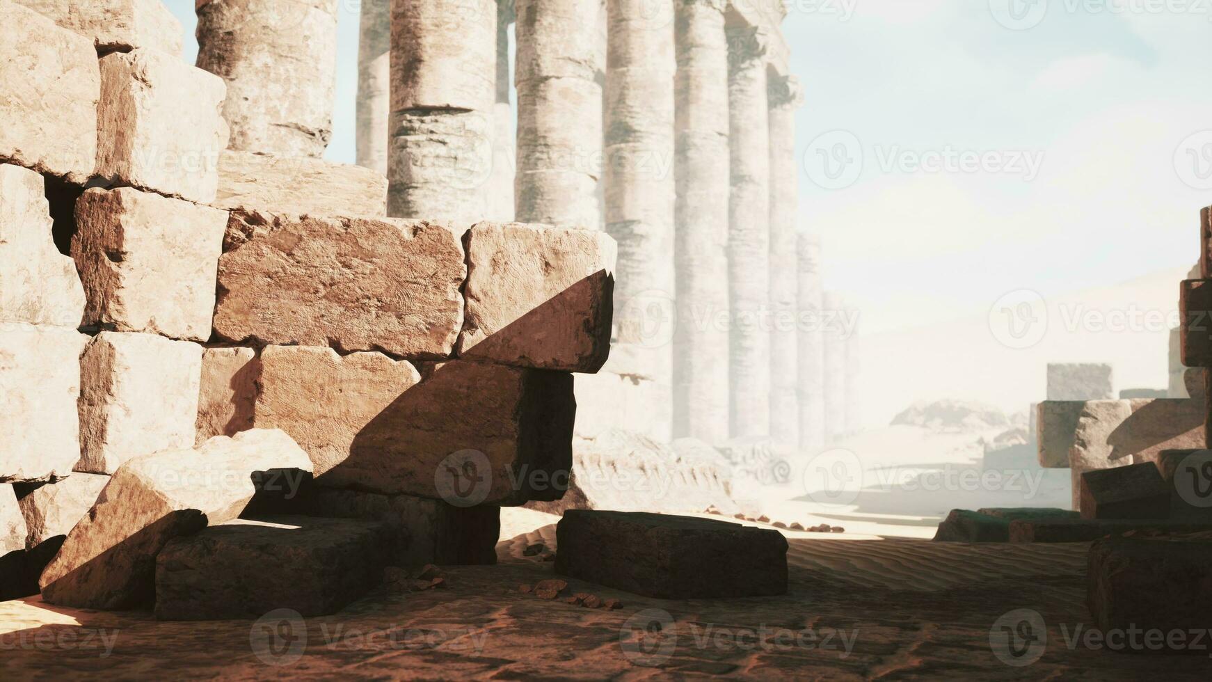 restos de antiguo ciudad de Palmira foto