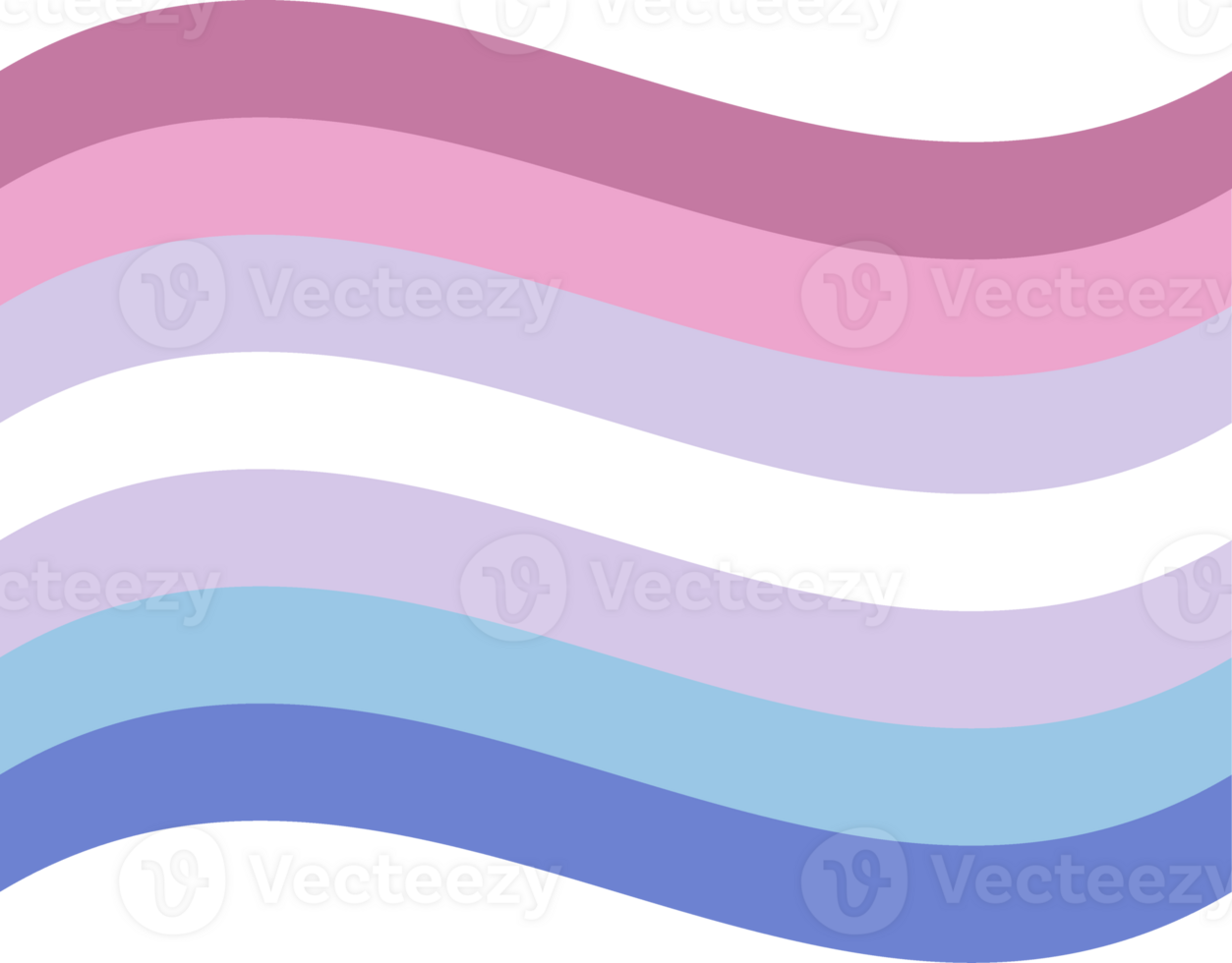 Bigender Pride Flag in shape. Presence of who identify as both male and female png