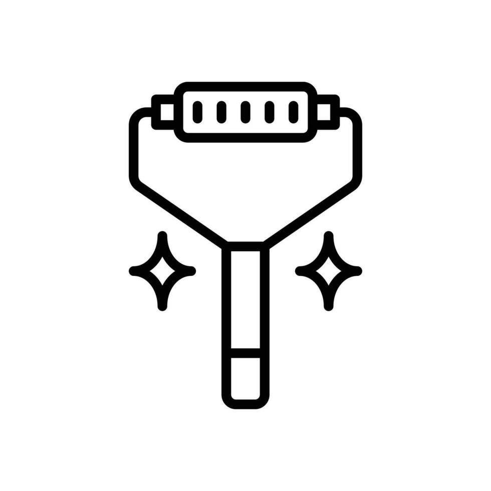 face roller icon. vector line icon for your website, mobile, presentation, and logo design.