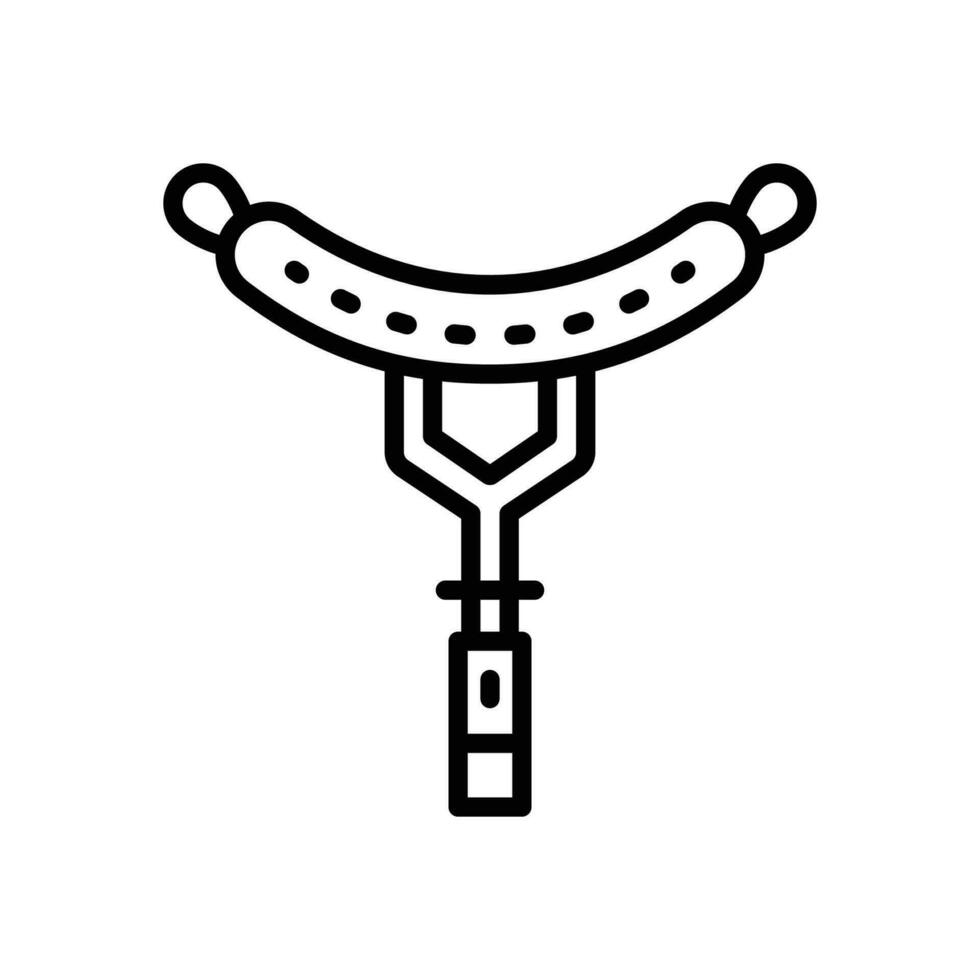 sausage icon. vector line icon for your website, mobile, presentation, and logo design.