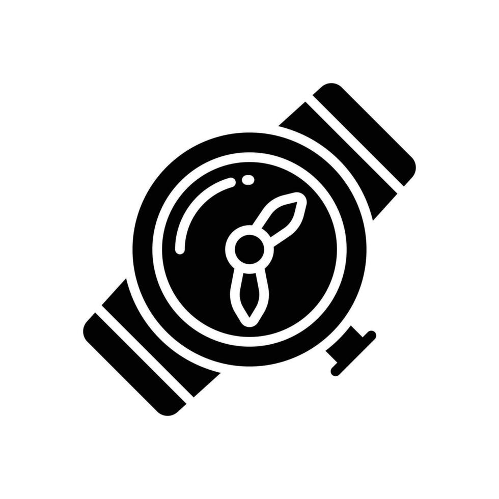 reloj icono. vector glifo icono para tu sitio web, móvil, presentación, y logo diseño.