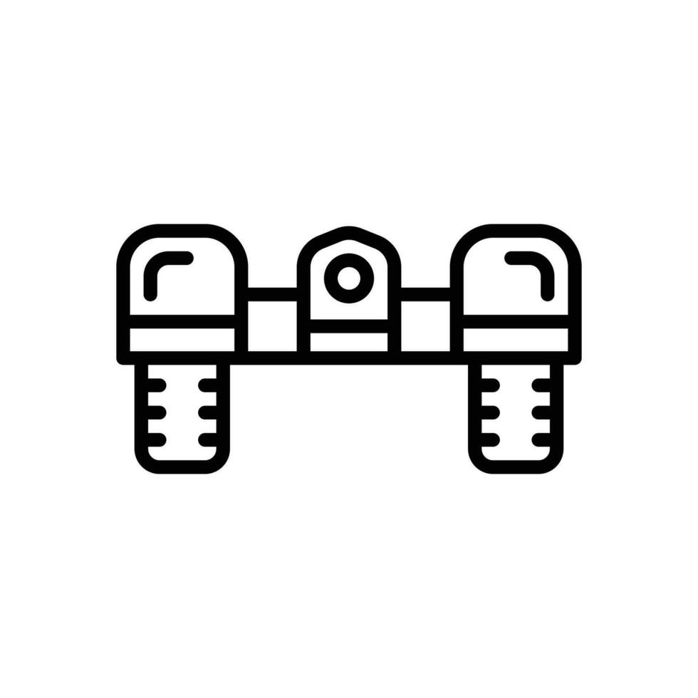 hoverboard icon. vector line icon for your website, mobile, presentation, and logo design.