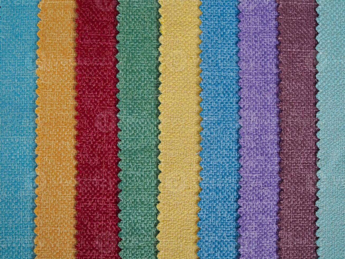 Colorful background, A stack of colorful fabric. Full frame shot of muti colored fabric background photo