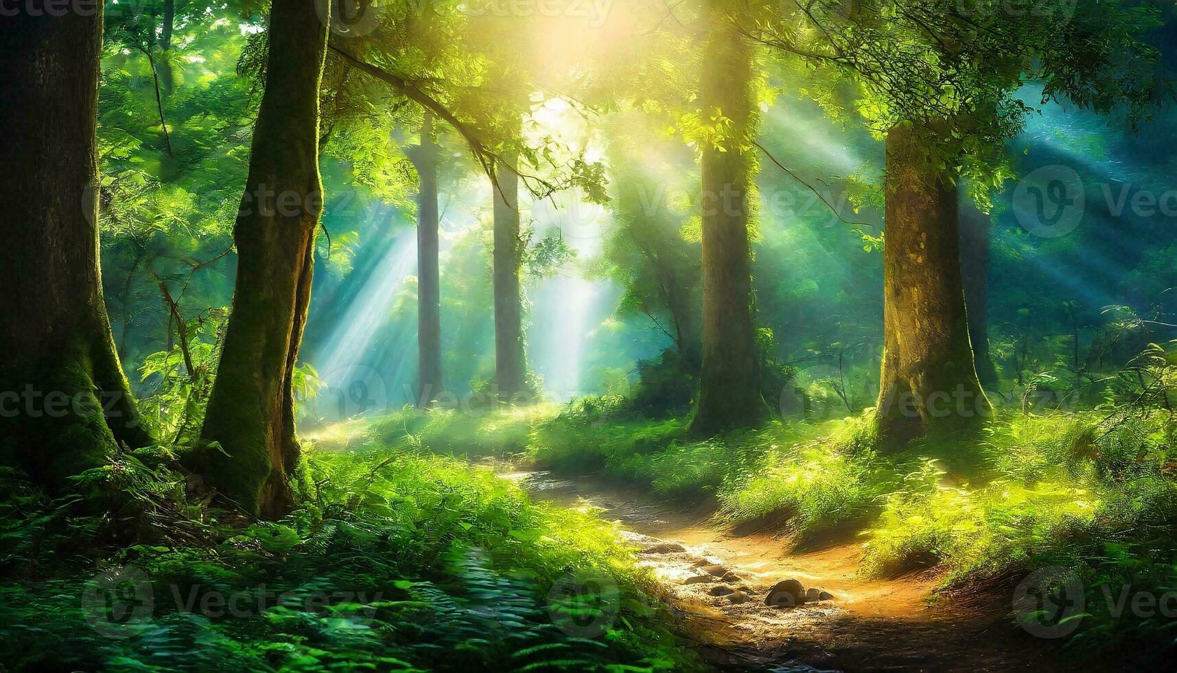 AI generated beautiful nature picture photo