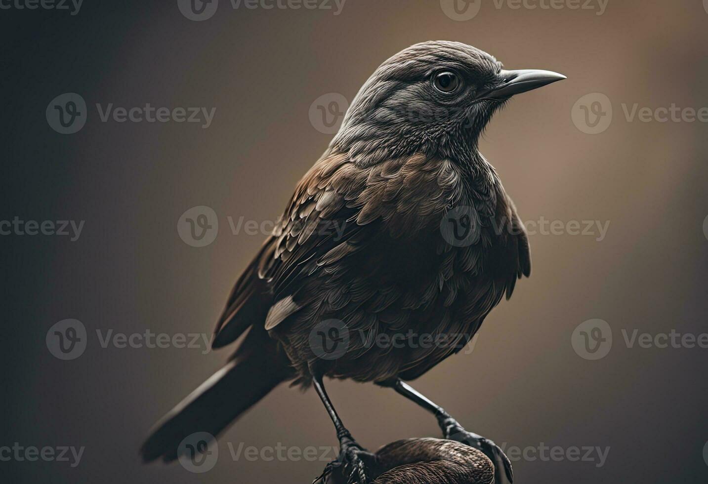 AI generated AI Generative Close up of a bird photo