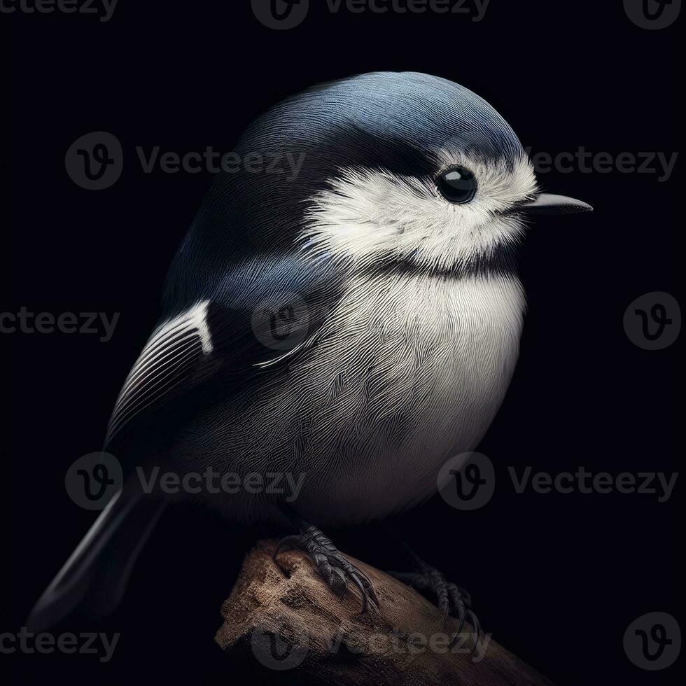 AI generated AI Generative Close up of a bird photo