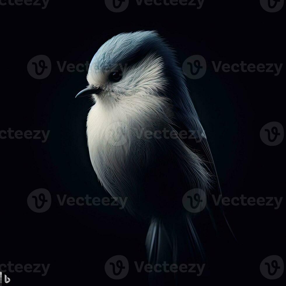 AI generated AI Generative Close up of a bird photo