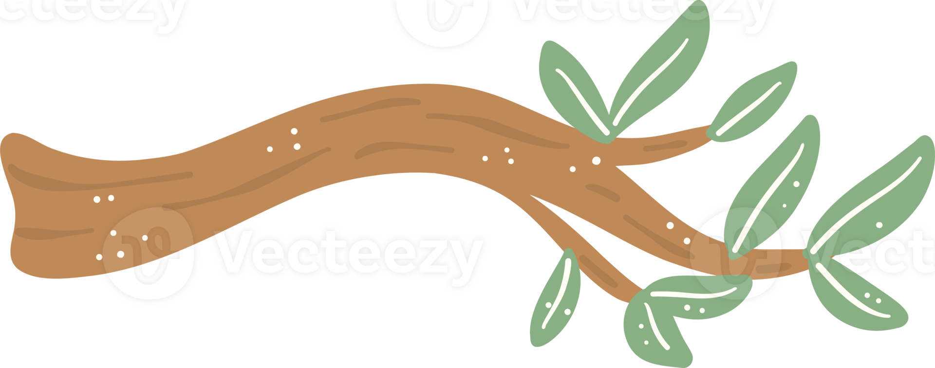 caartoon tree branch png
