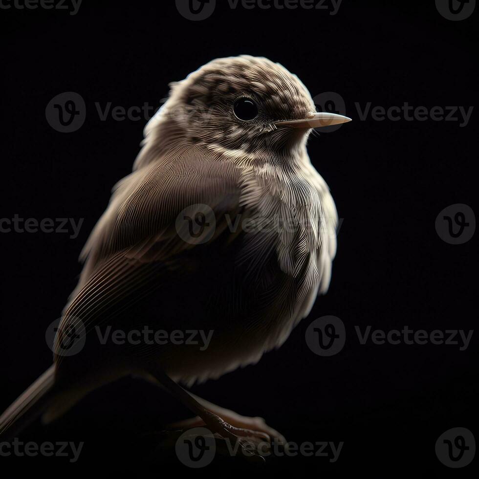 AI generated AI Generative Close up of a bird photo