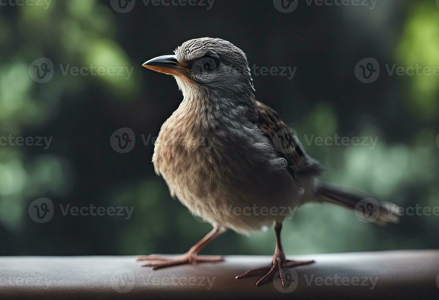 AI generated AI Generative Close up of a bird photo