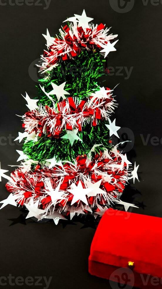 Miniature Christmas photo background