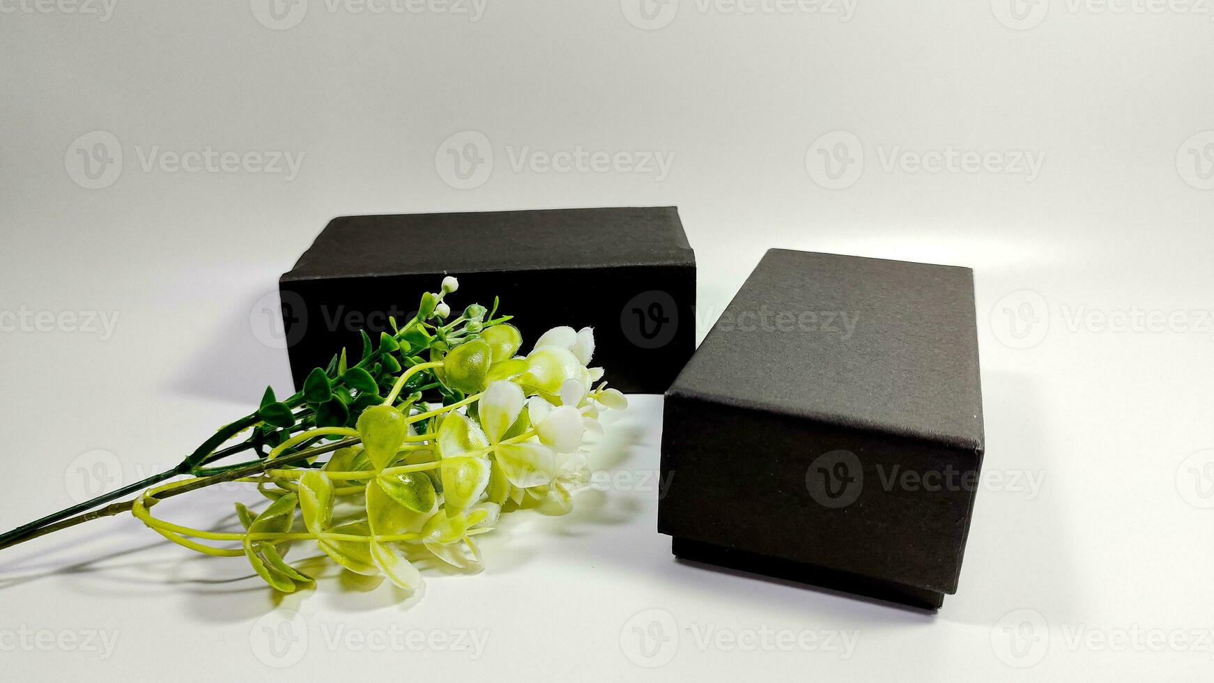 Black box photo for your business product packaging mockup