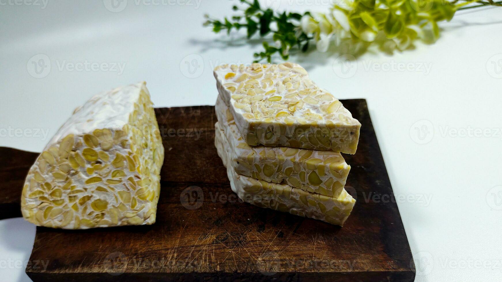 Indonesian tempeh is delicious and many people like it photo