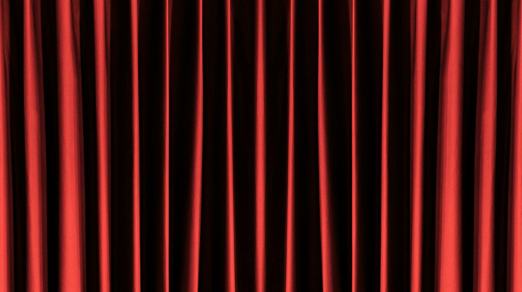 Blank red drapery pattern background photo