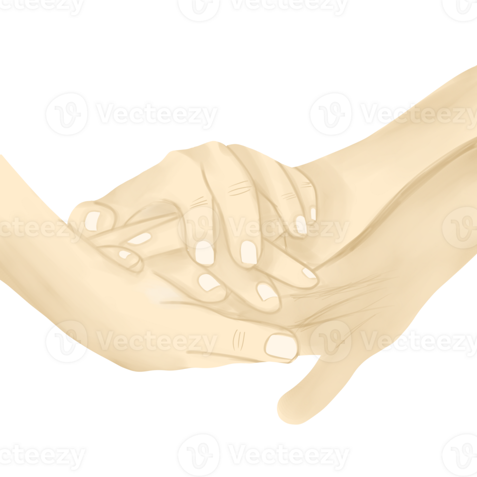 International day of friendship concept on png transparant background