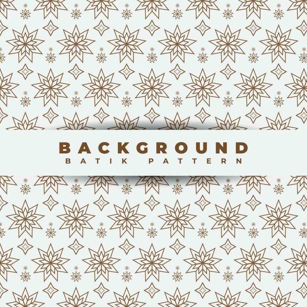 Seamless pattern background design, with floral style vector