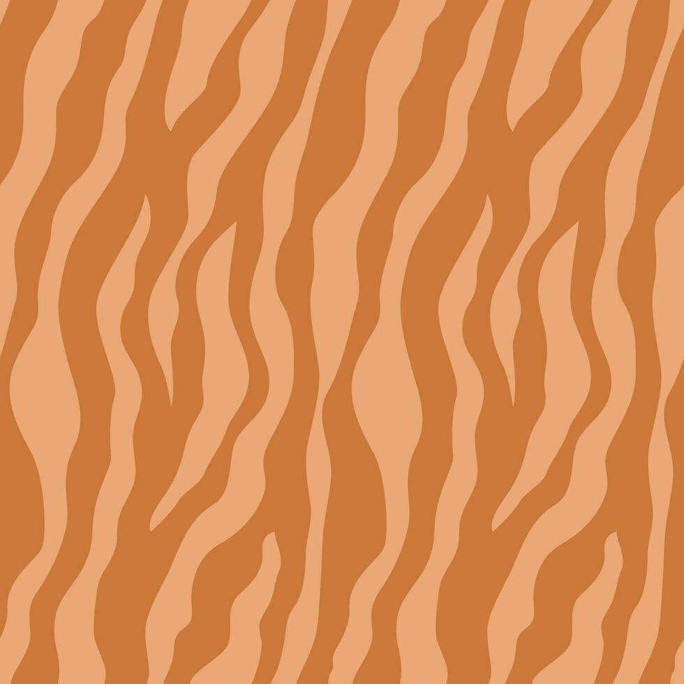 Animal mammal fur seamless pattern print skin. Tiger, zebra printable Background vector illustration