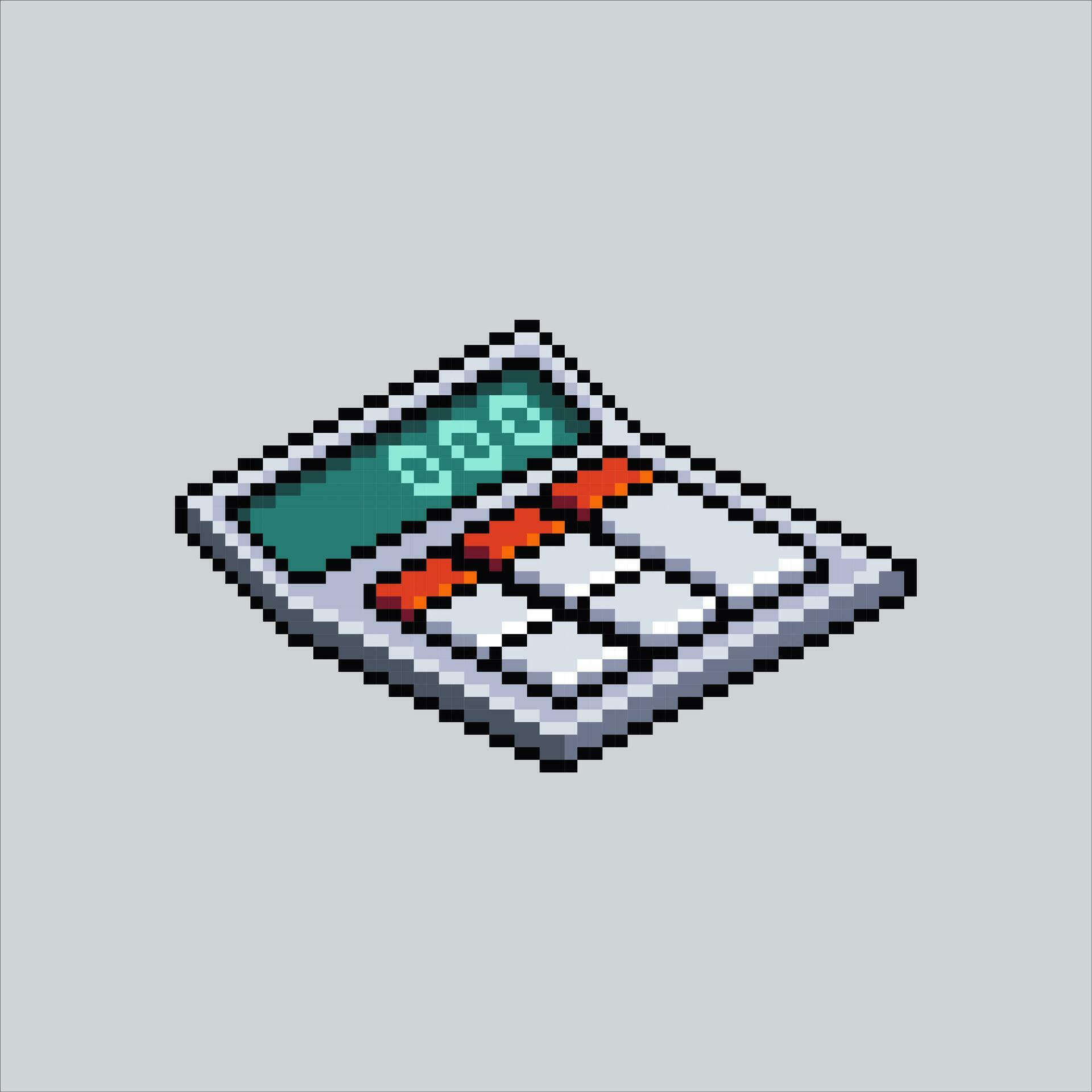 Pixel art illustration Calculator. Pixelated Calculator. Math