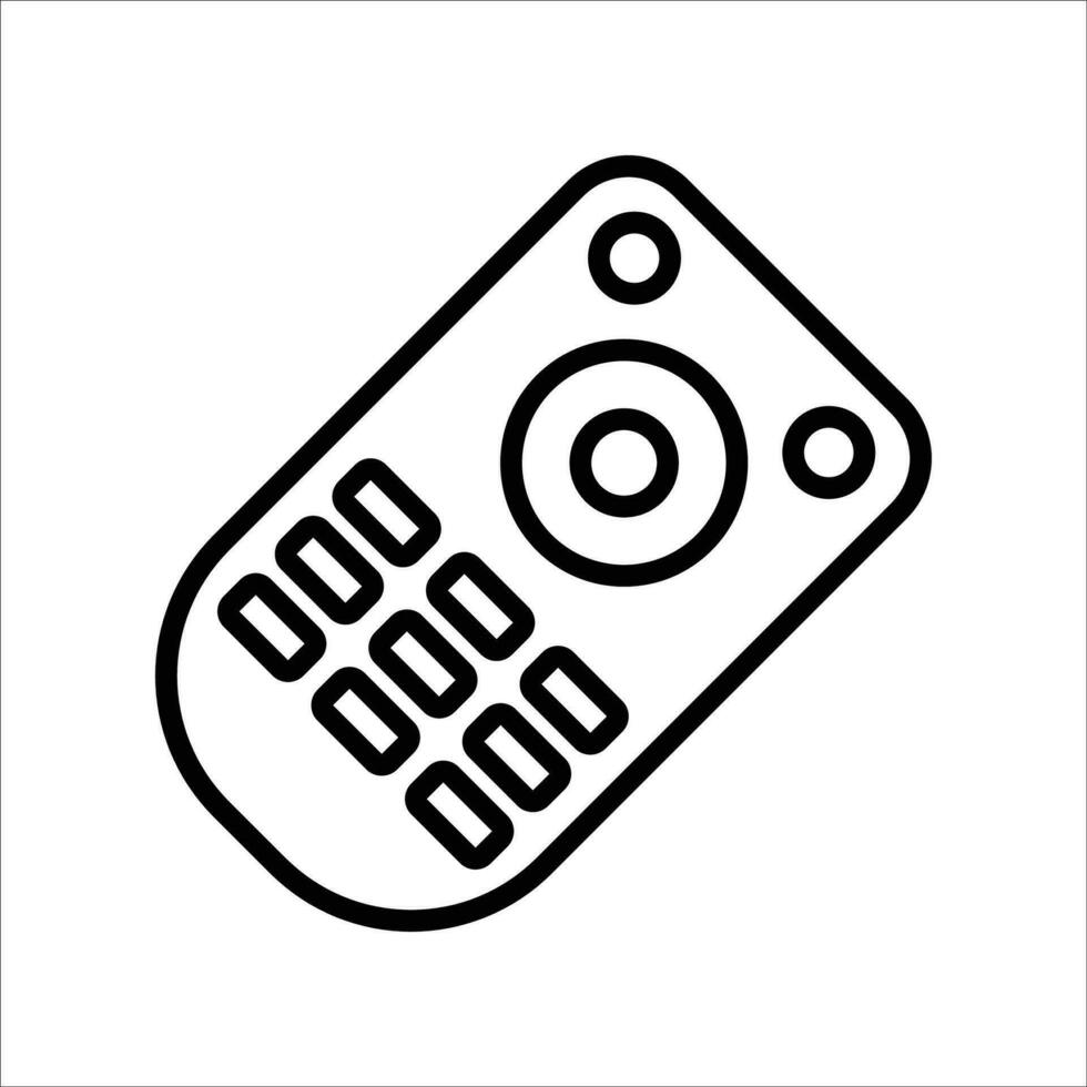 remote control icon vector design template simple and clean