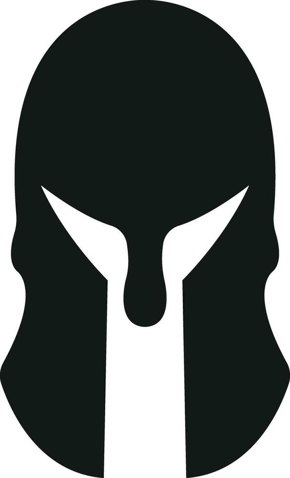 spartan helmet icon in flat style. isolated on transparent background. use for safety Greek gladiator design elements emblems create for logo, label, sign, symbol. Vector for apps and website