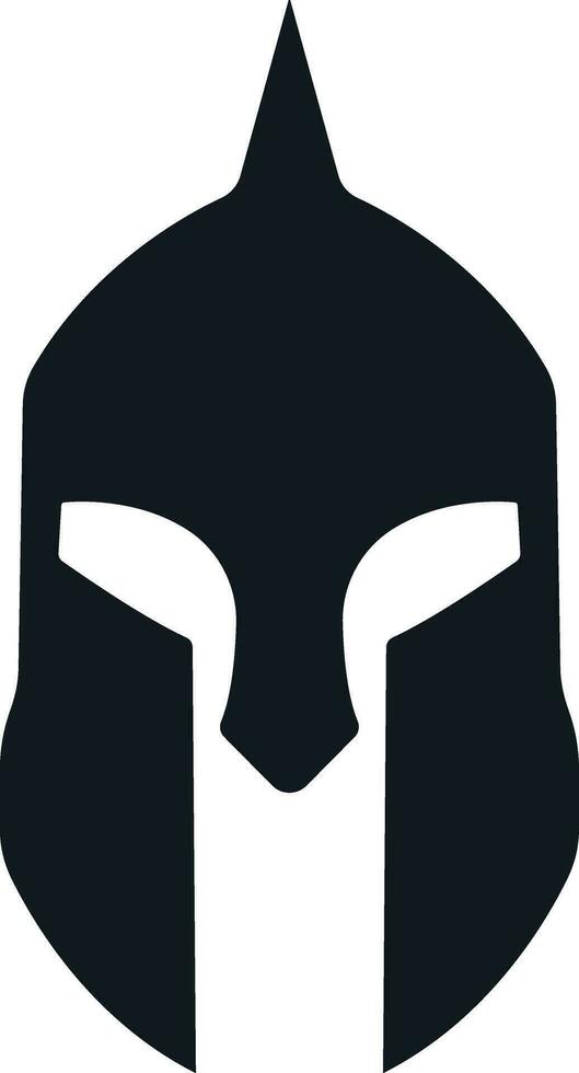 spartan helmet icon in flat style. isolated on transparent background. use for safety Greek gladiator design elements emblems create for logo, label, sign, symbol. Vector for apps and website