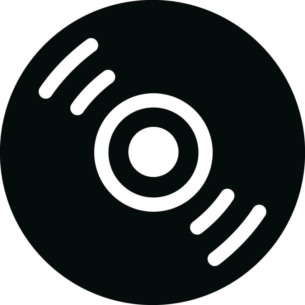 CD or DVD Disc icon in flat style. isolated on transparent background. use for Vinyl plate disc music store retro icon. Compact Disk recorder vector for apps and website