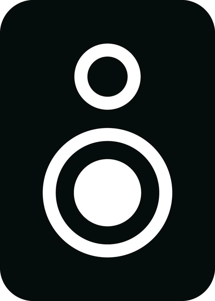 speaker icon in flat style. isolated on transparent background. use for Musical waves key signs. design element logo template technology symbol vector for apps and website