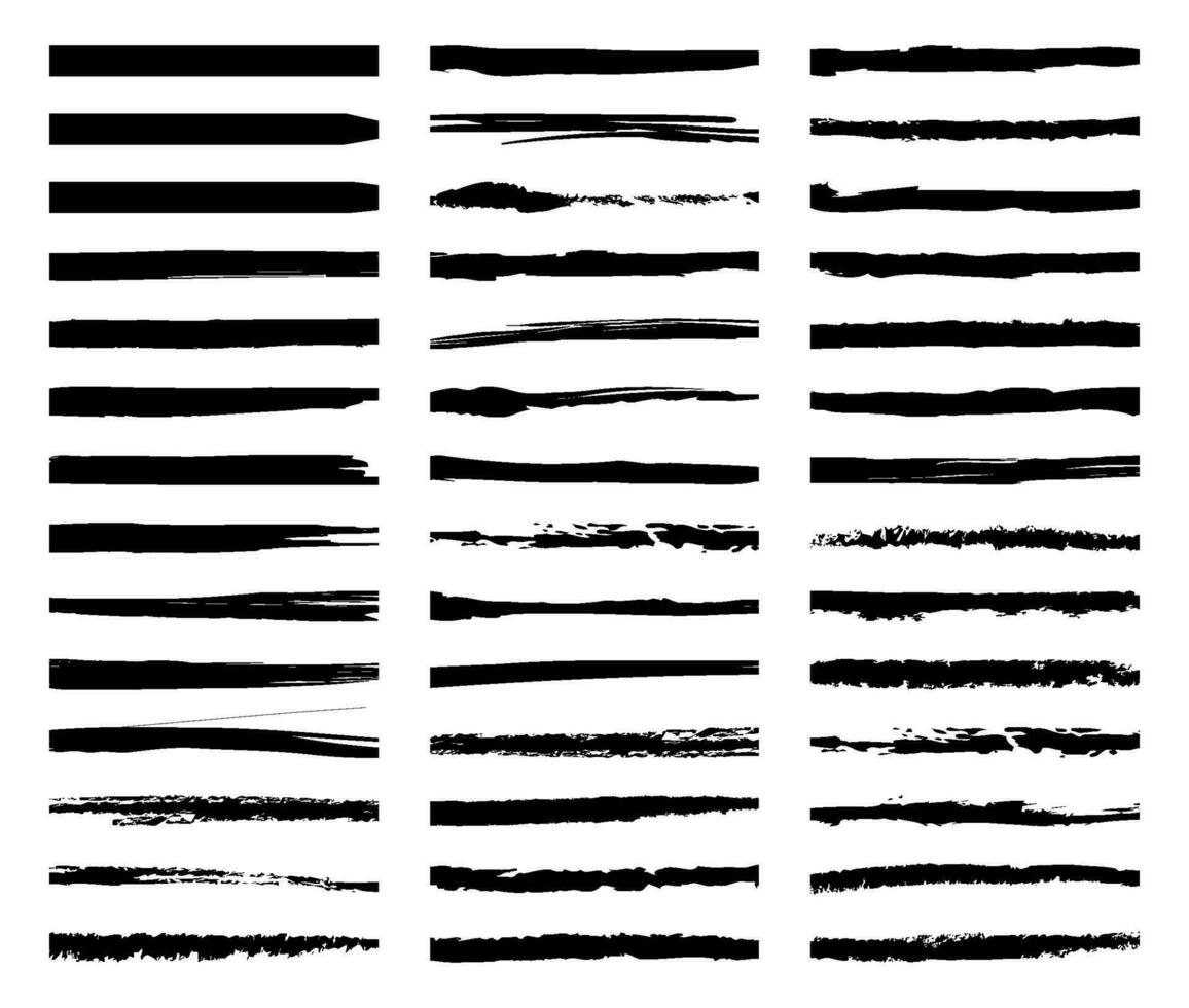 hand scribbled lines in black vector