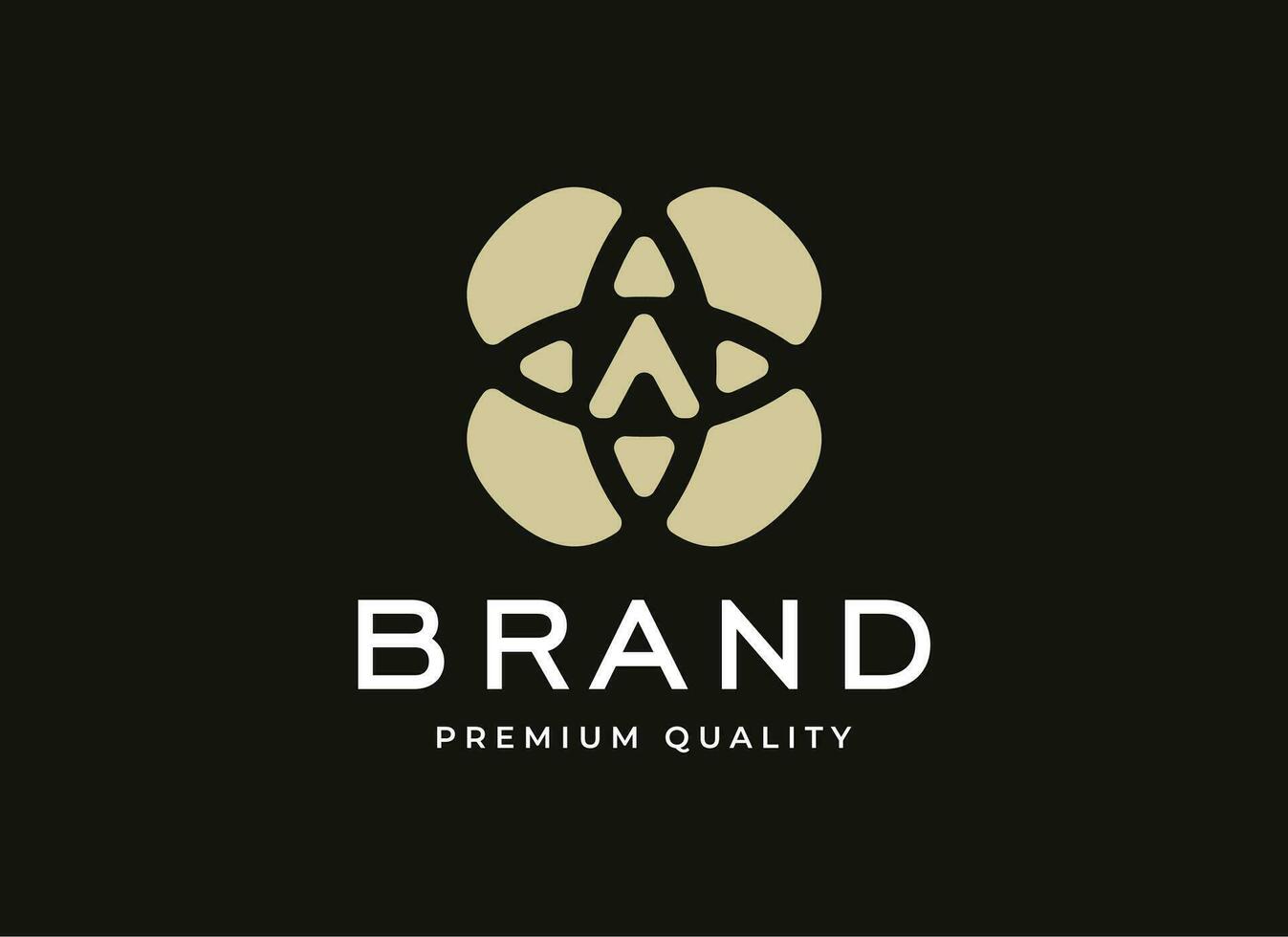 Letter A Stylish and Modern Logo Design vector