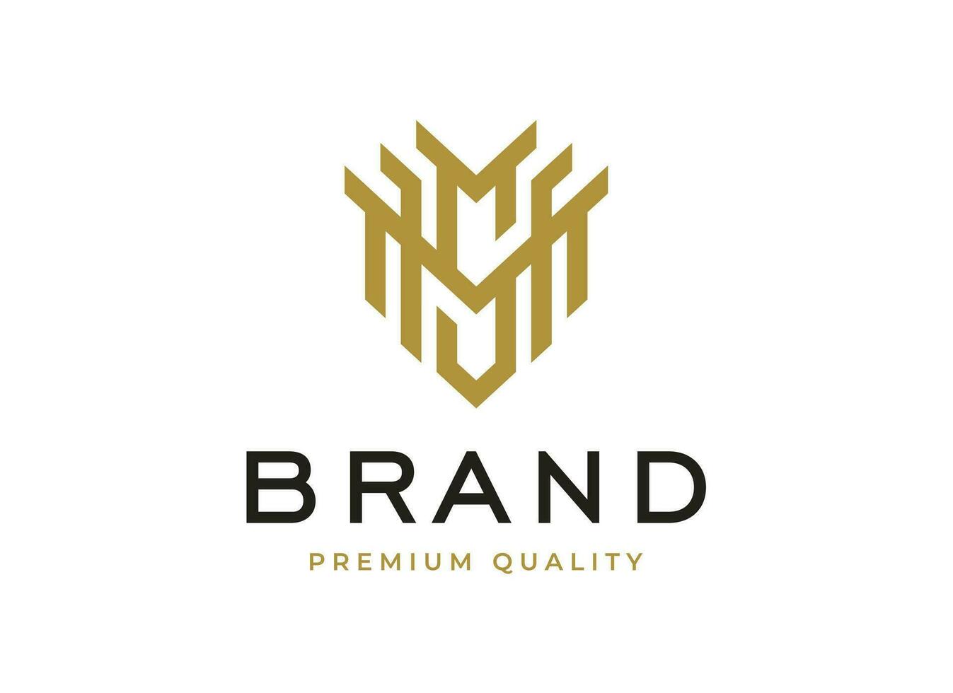 MS or SM Logo Design for Brand Identity vector