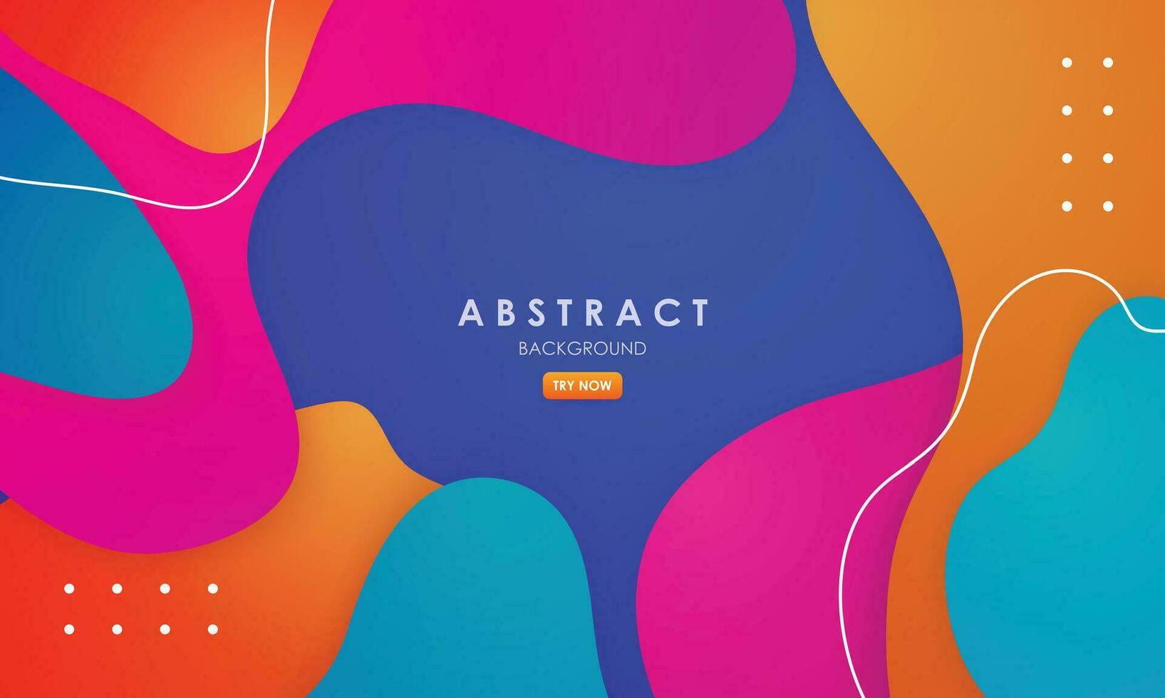 Modern abstract background with gradients multicolor design vector